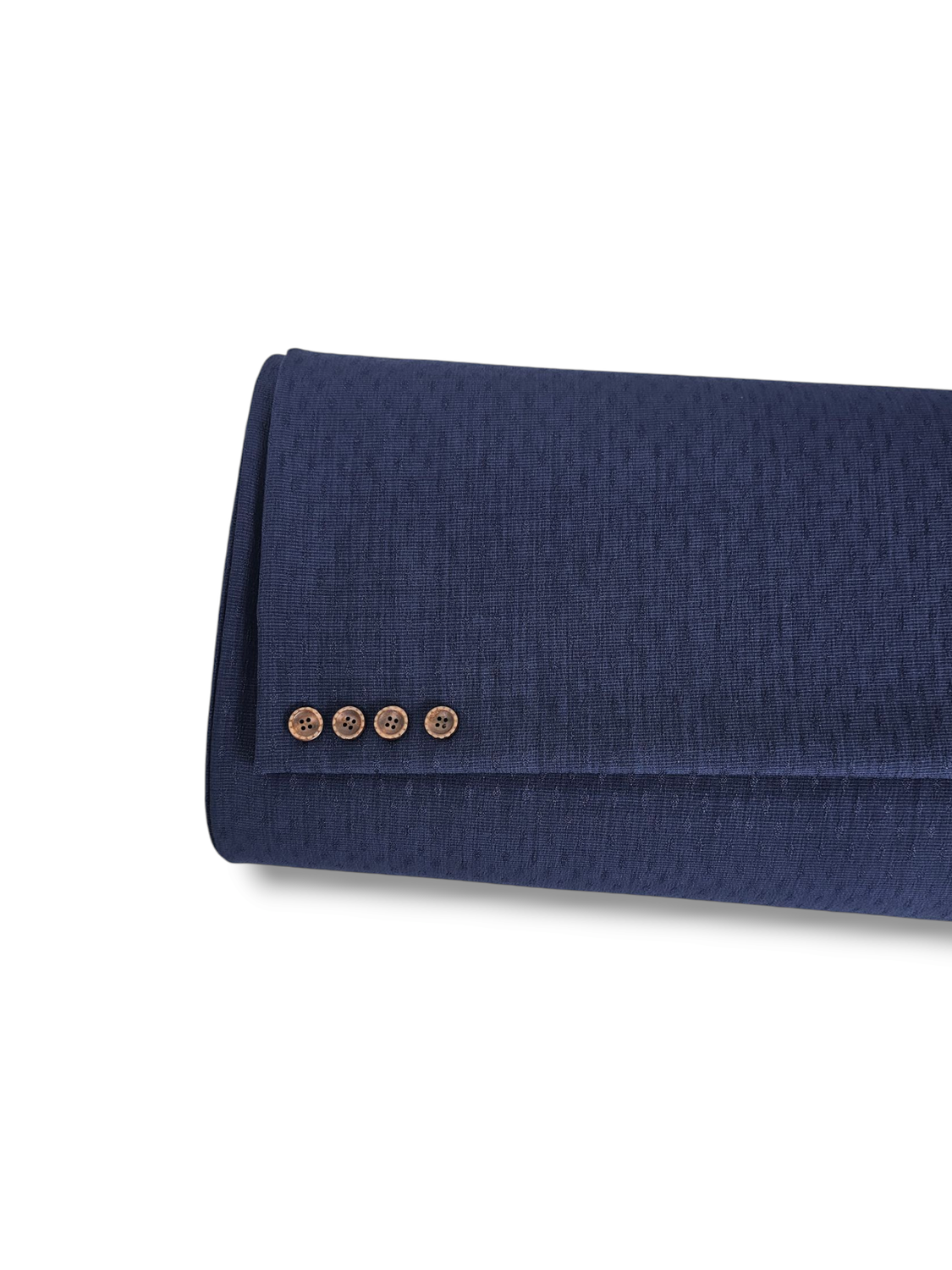 Polyester Wallis Navy