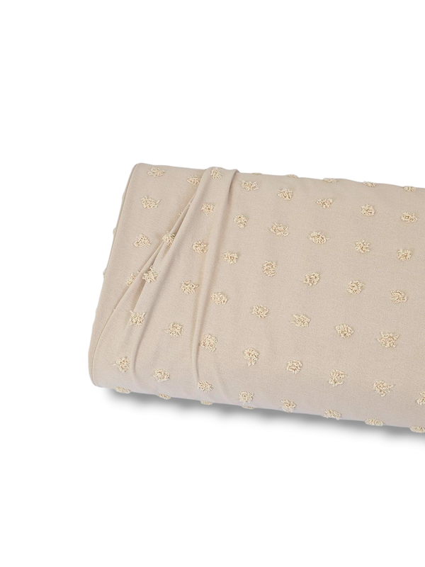 Penny Size Poly Swiss Dot Cream