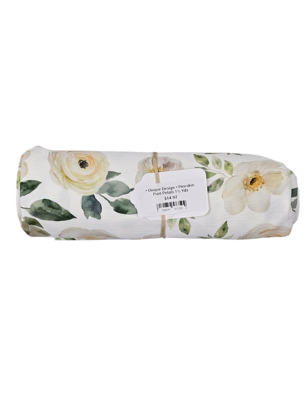* Unique Design * Pineskin Pure Petals 1½ Yds