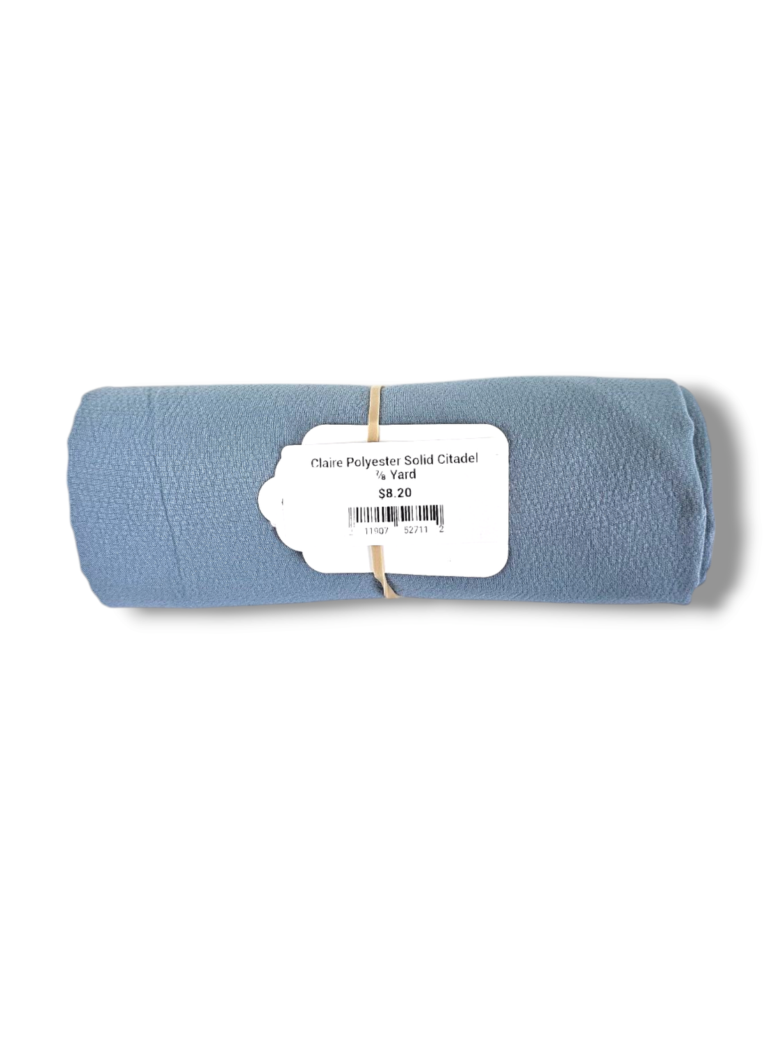 Claire Polyester Solid Citadel ⅞ Yard