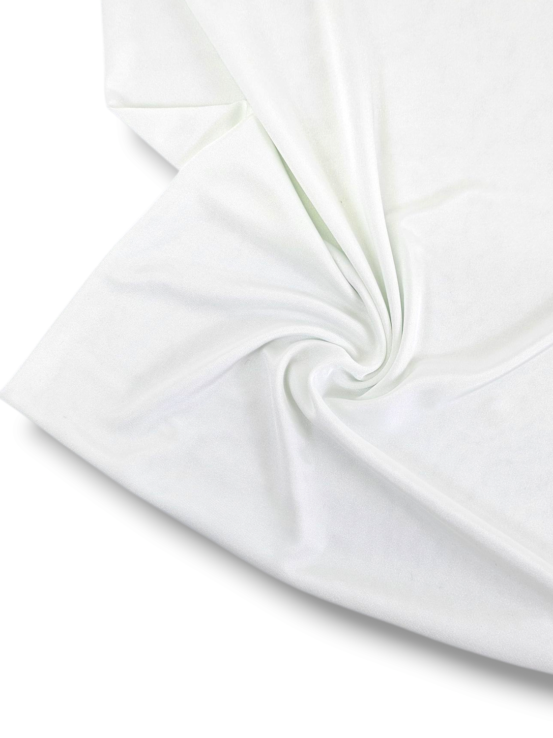 Wet Knit Solid White
