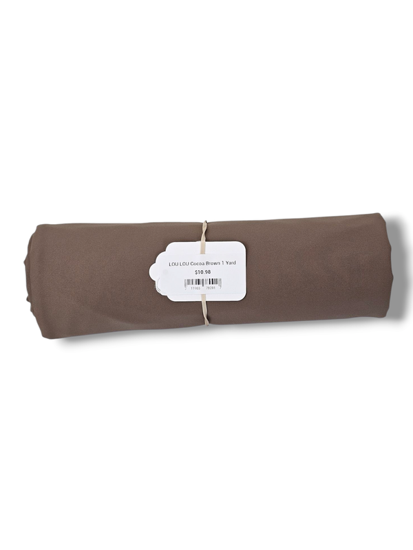 LOU LOU Cocoa Brown 1 Yard