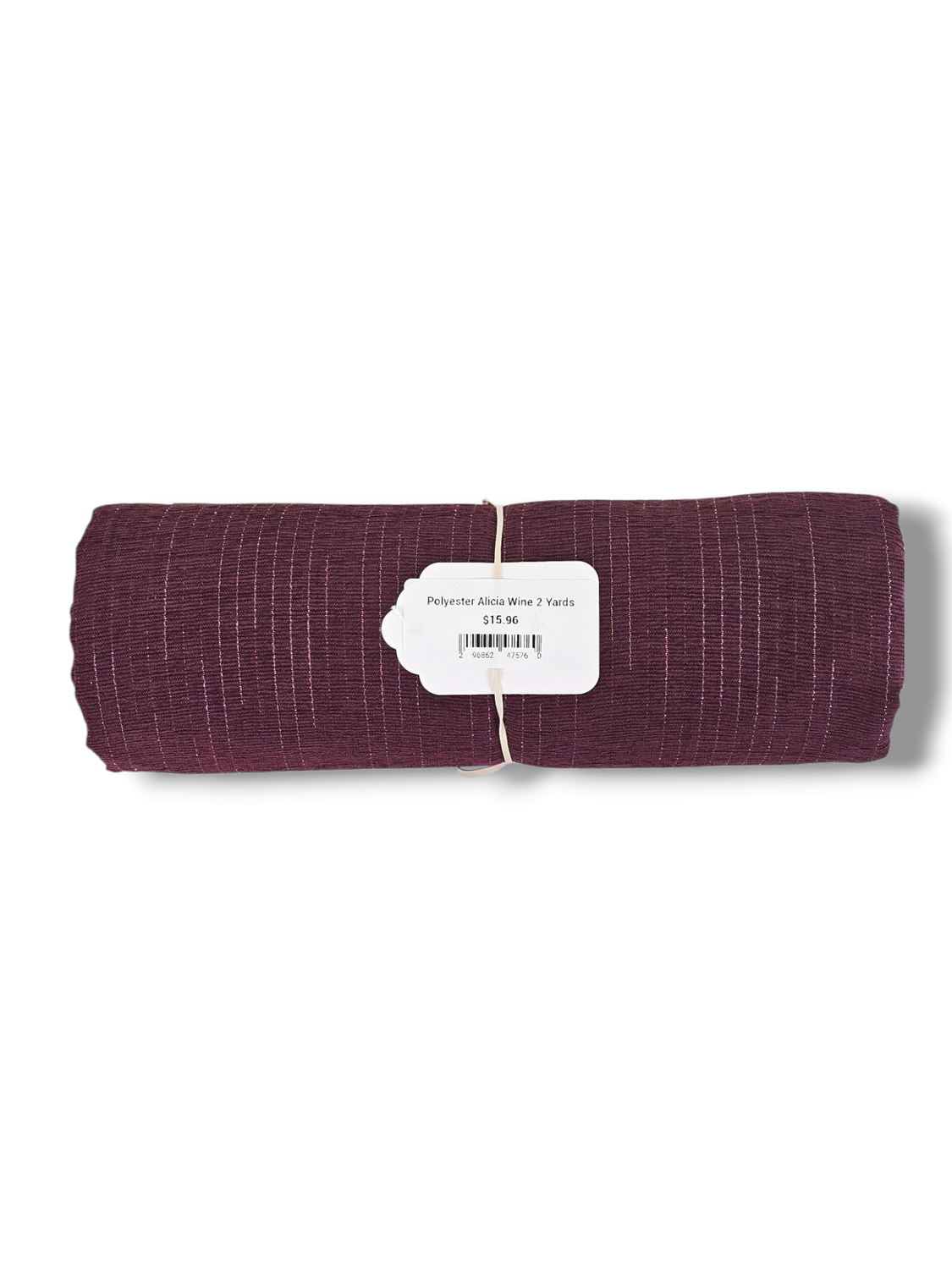 Polyester Alicia Wine 2 Yards