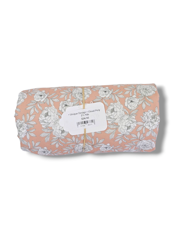 * Unique Design * Cloud Poly 2½ Yds