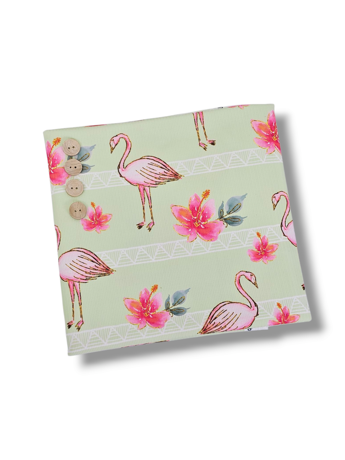 * Unique Design * Willow Ribbed Knit Flamingo Dreams Mint