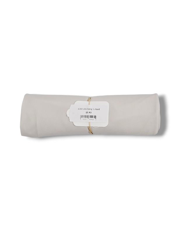 LOU LOU Ivory ½ Yard