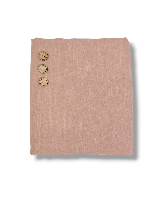 Linen Solid Rose