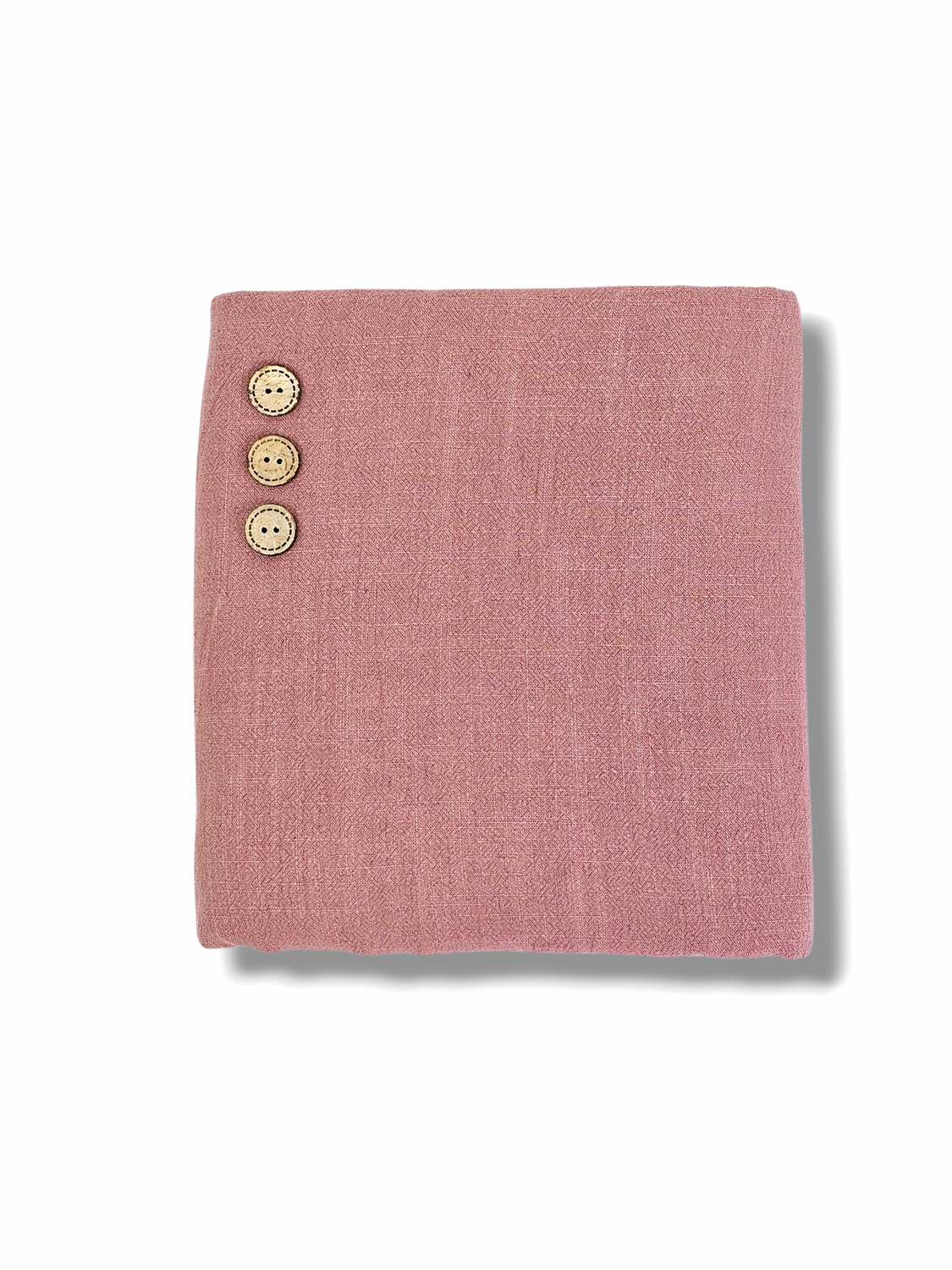 Linen Solid Dark Rose