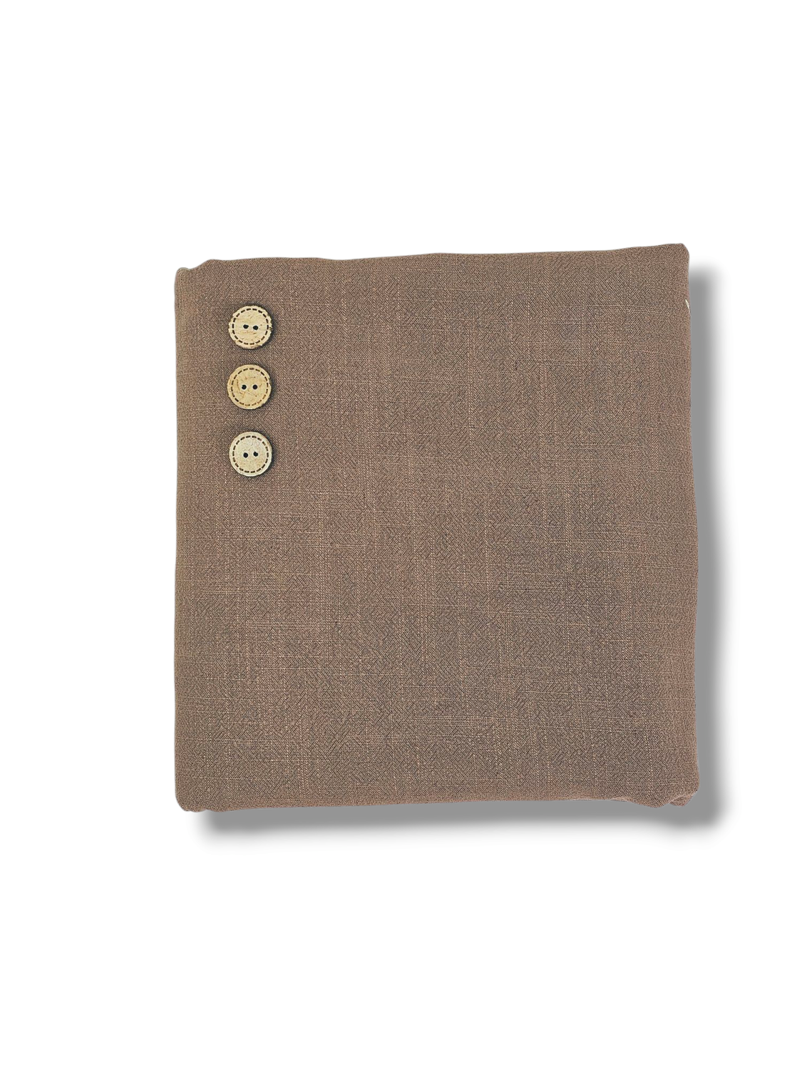 Linen Solid Brown Lentil