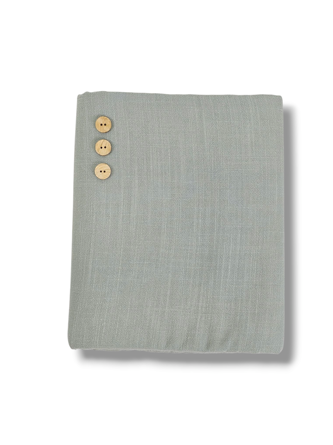 Linen Solid Silver Mist
