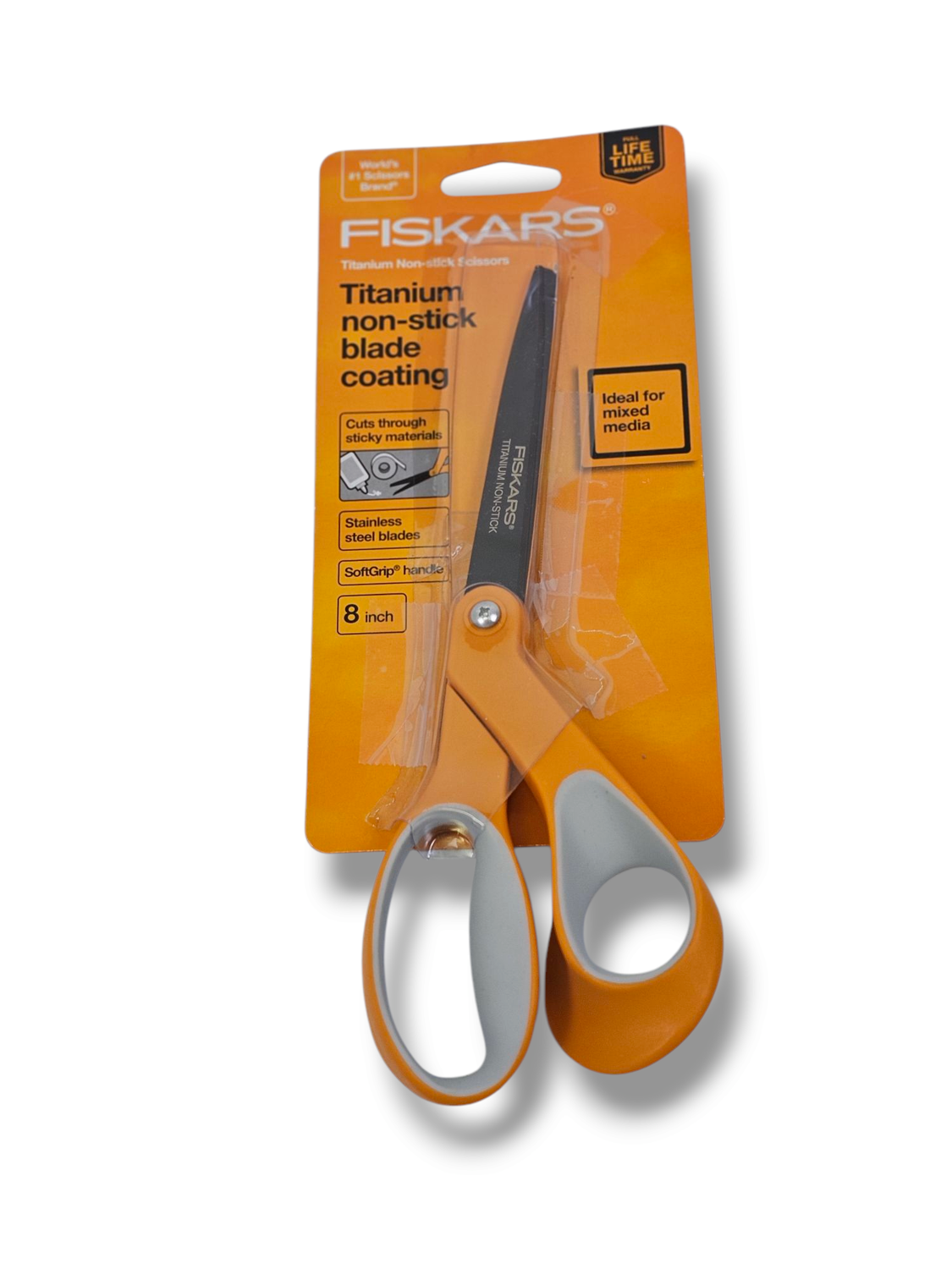 Fiskars 8 in. Titanium Scissors