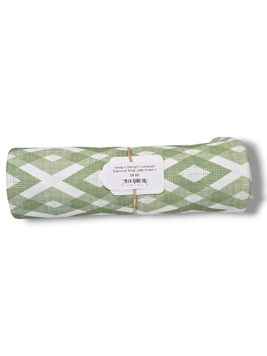*Unique Design* Liverpool Diamond Array Jade Green 1 Yd