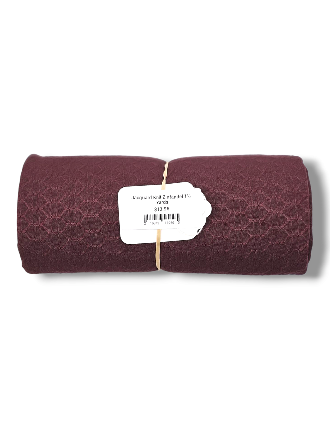 Jacquard Knit Zinfandel 1⅓ Yards
