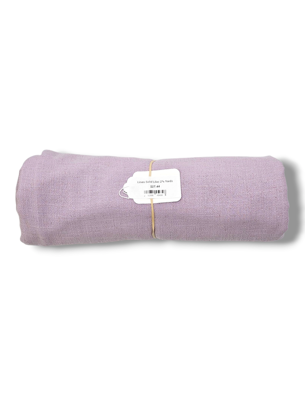 Linen Solid Lilac 2¾ Yards