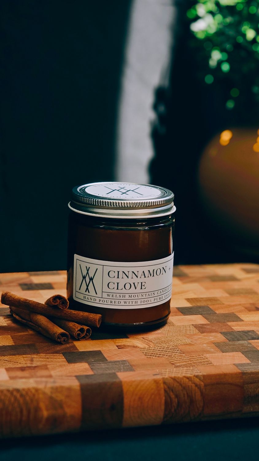 Cinnamon + Clove Coconut Wax 8 oz.