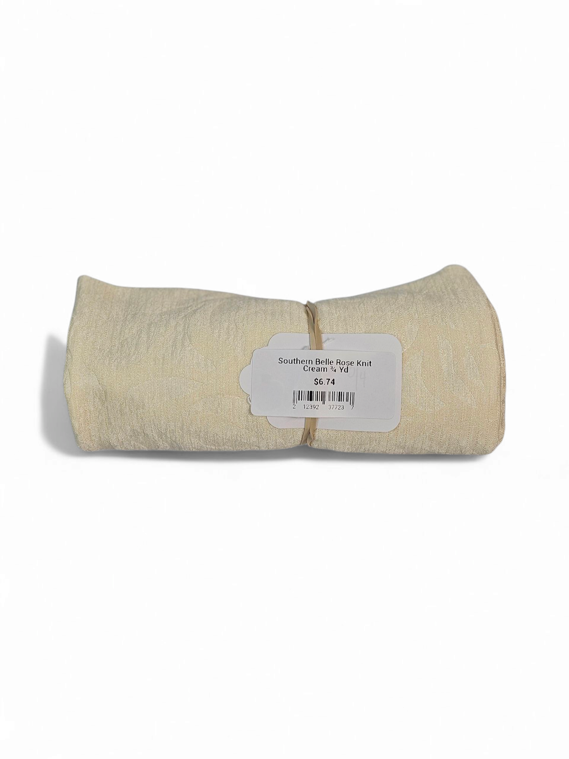 Southern Belle Rose Knit Cream ¾ Yd