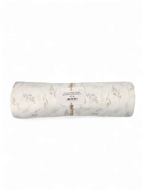 *Unique Design* Double Brushed Poly Fall Winds 1¾ Yd