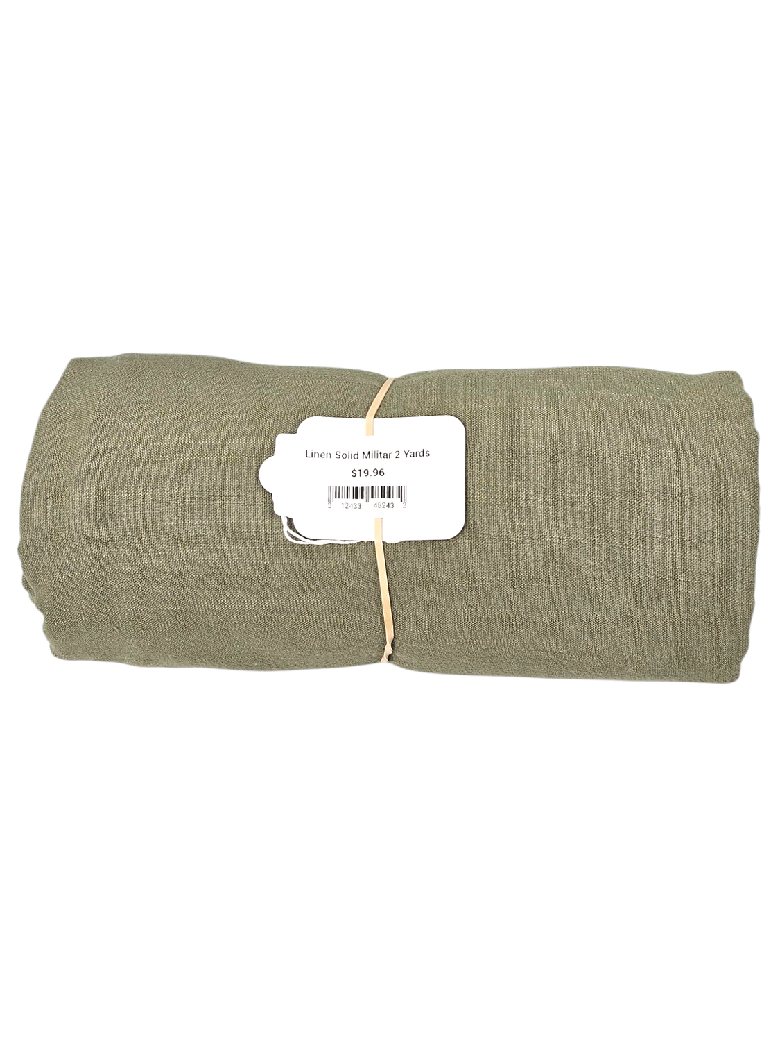 Linen Solid Militar 2 Yards