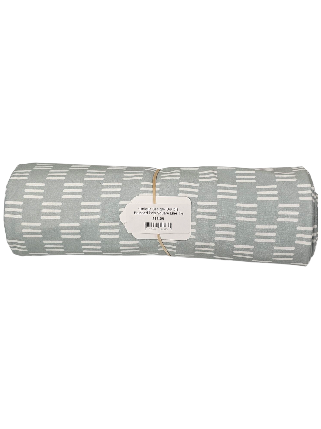 *Unique Design* Double Brushed Poly Square Lines 1⅞ Yd