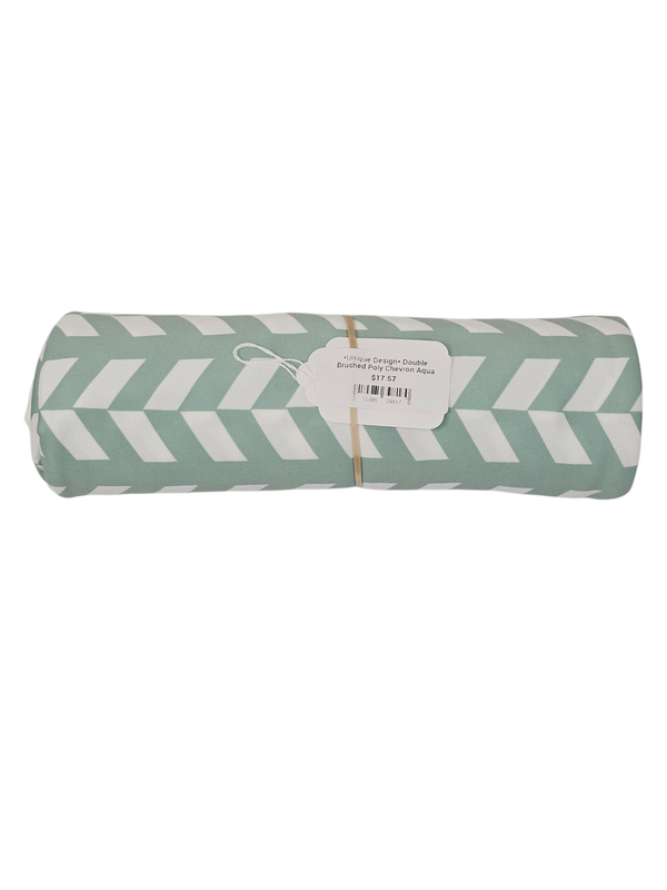 *Unique Design* Double Brushed Poly Chevron 1¾ yards