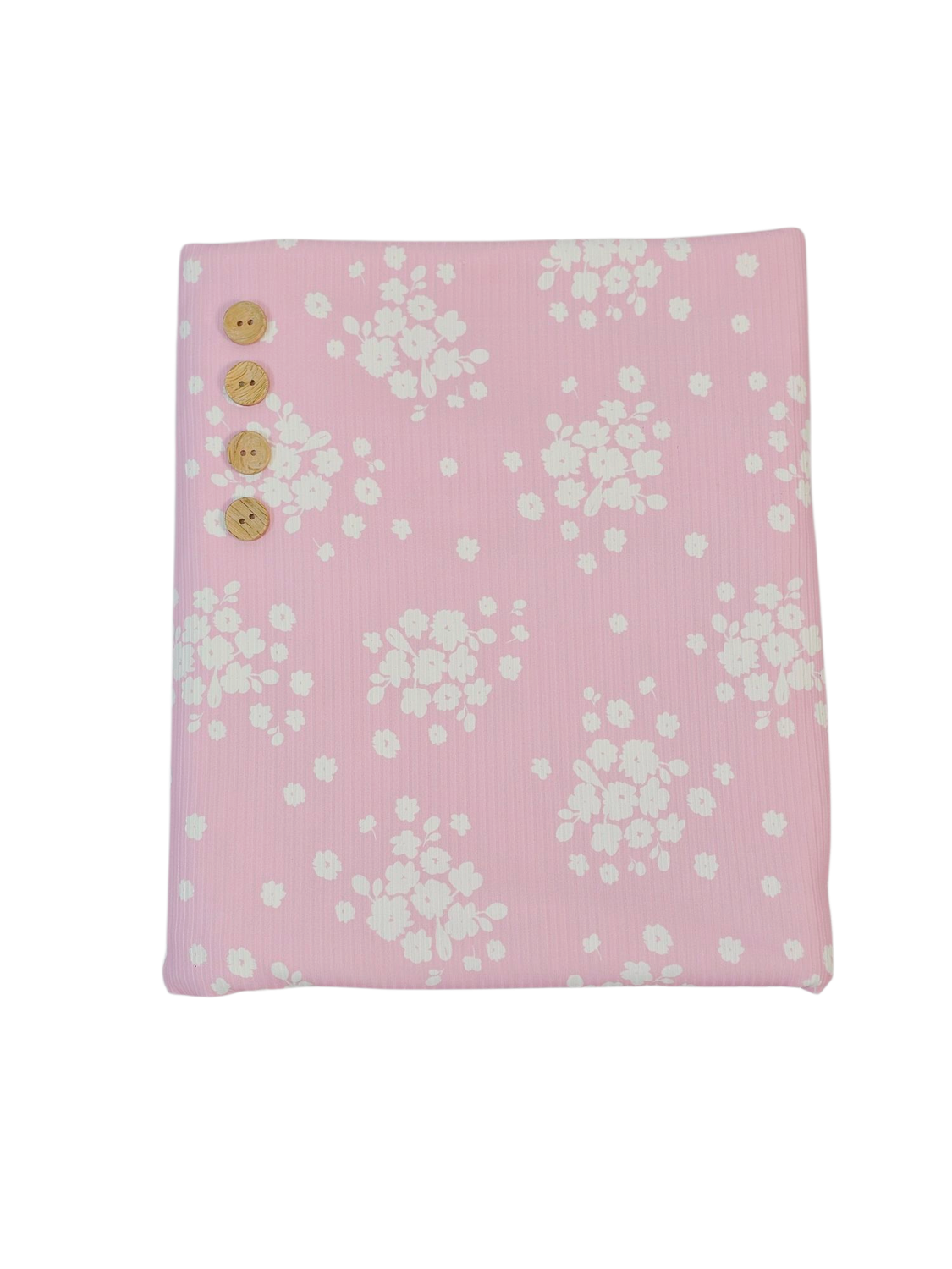 * Unique Design * Willow Ribbed Knit Simply Gathered Pink