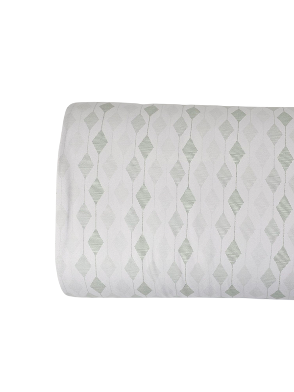 * Unique Design * Double Brushed Poly Diamond Drift Sage Whisper