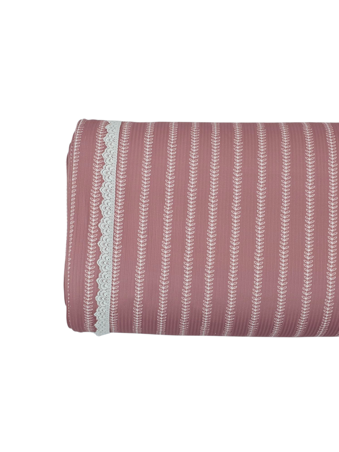 * Unique Design * Willow Ribbed Knit Silken Vine Dusty Rose