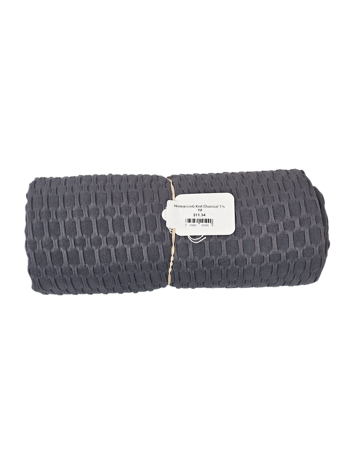 Honeycomb Knit Charcoal 1¾ Yd