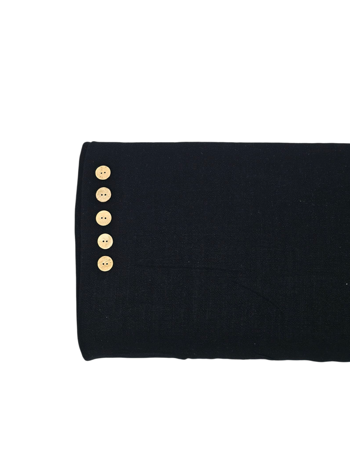 Linen Solid Black