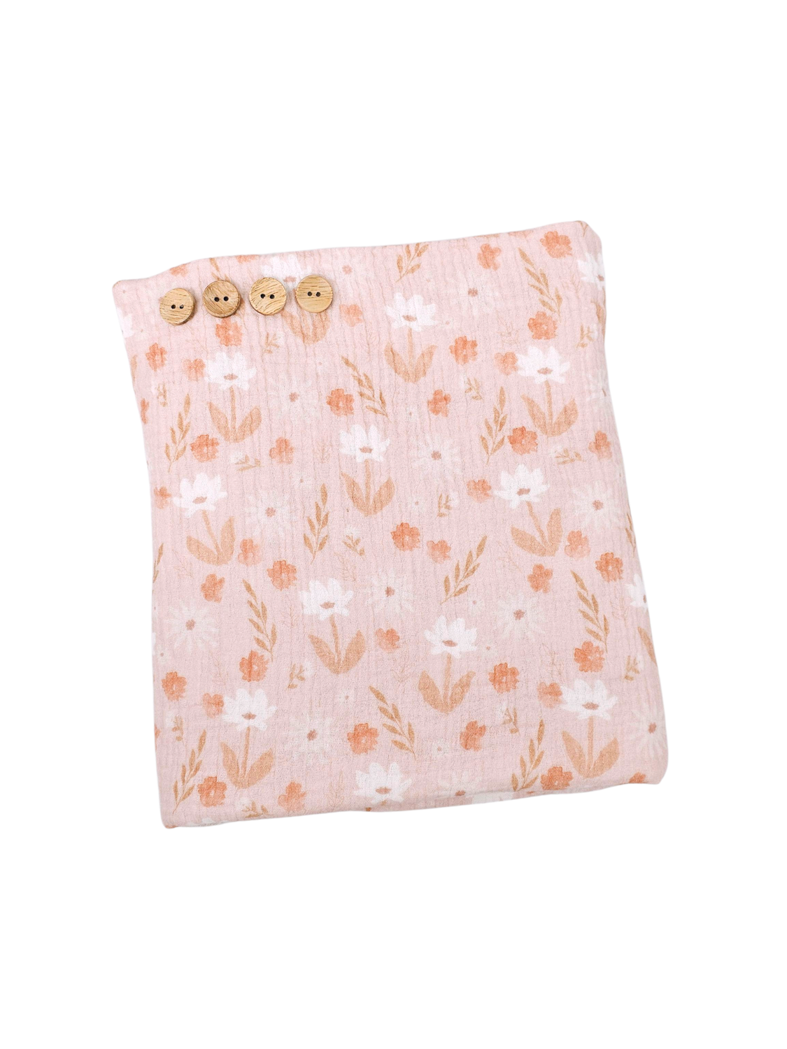 * Unique Design * Cotton Muslin Sunshine Meadow Beige