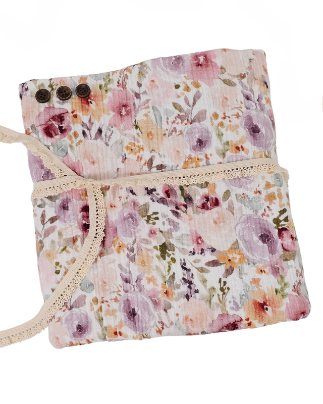 * Unique Design * Cotton Muslin Lavender Breeze