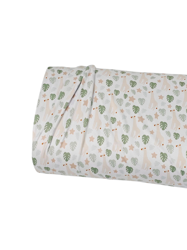 * Unique Design * Double Brushed Poly Peaceful Jungle
