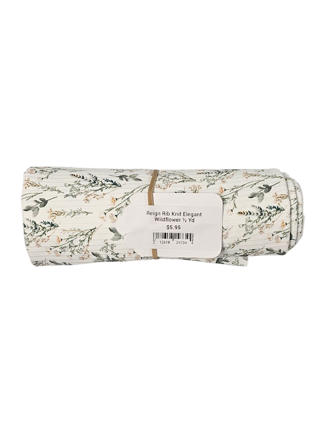 Reign Rib Knit Elegant Wildflower ½ Yd