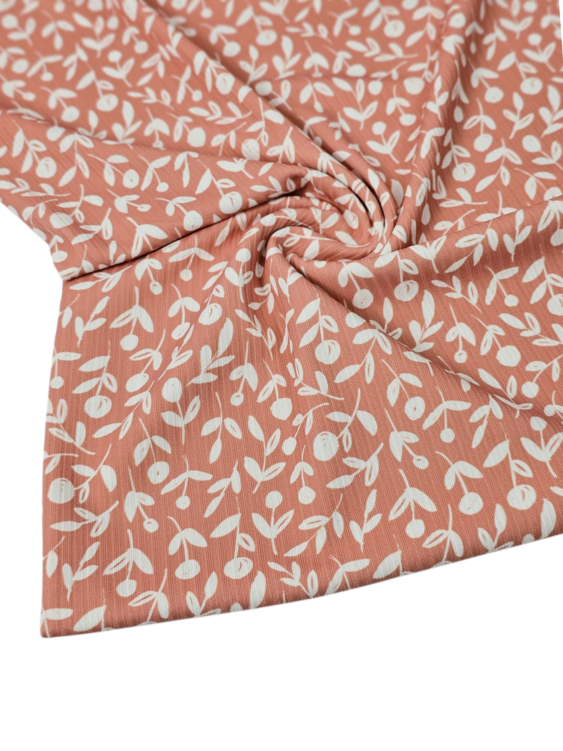* Unique Design * Willow Ribbed Knit Blossom Breeze Rose