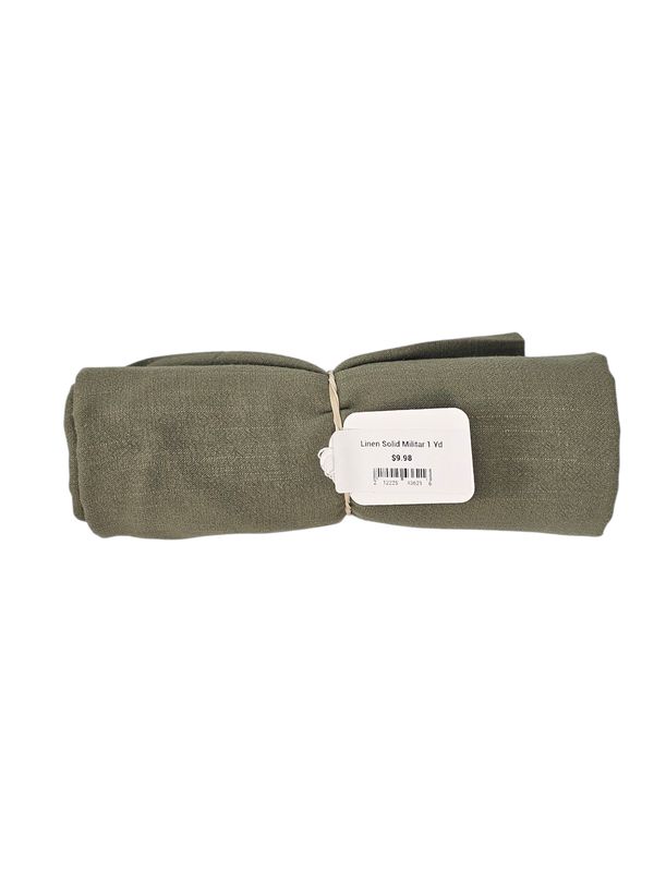 Linen Solid Militar 1 Yd