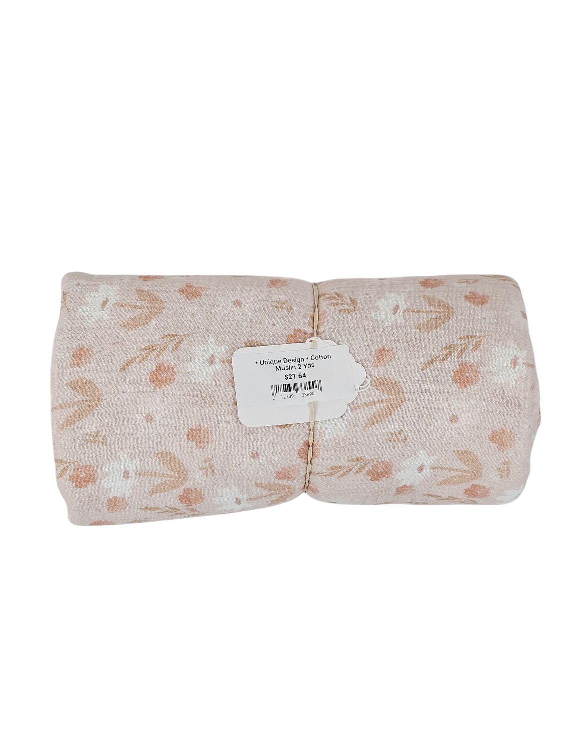 * Unique Design * Cotton Muslin 2 Yds