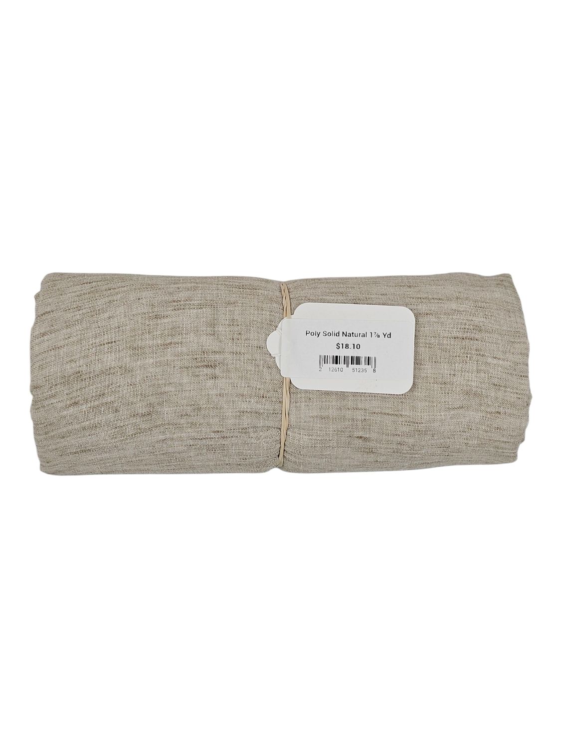 Poly Solid Natural 1⅞ Yd