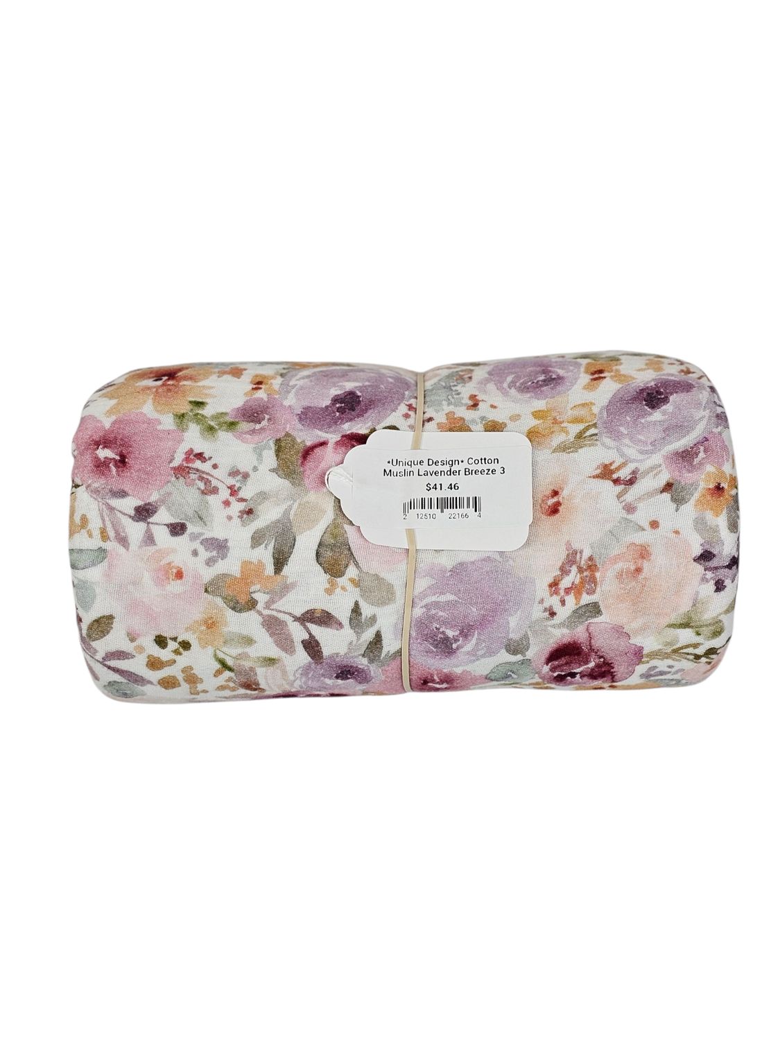 *Unique Design* Cotton Muslin Lavender Breeze 3 yards