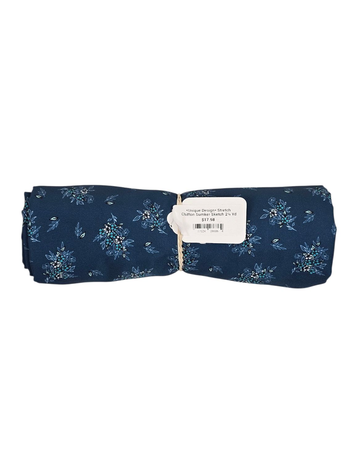*Unique Design* Stretch Chiffon Sumker Sketch 2¼ Yd