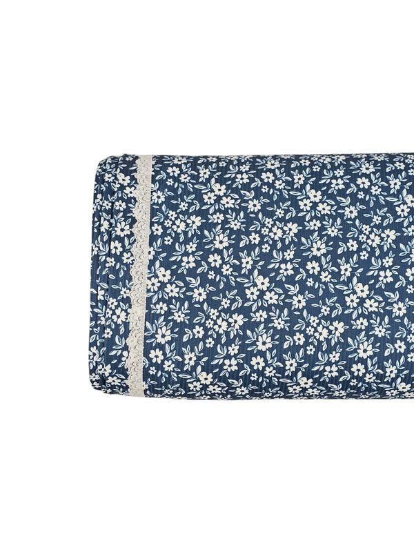 * Unique Design * Willow Ribbed Knit Whispering Petal Navy