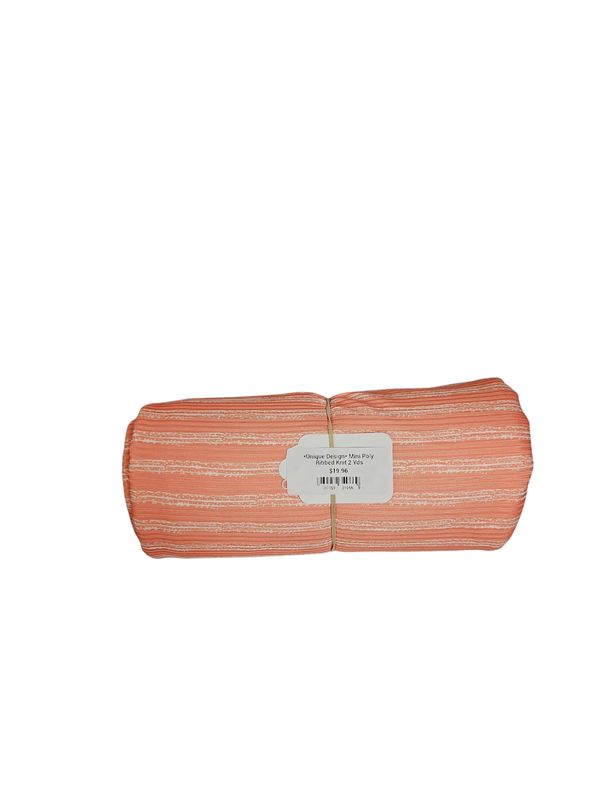 *Unique Design* Mini Poly Ribbed Knit 2 Yds