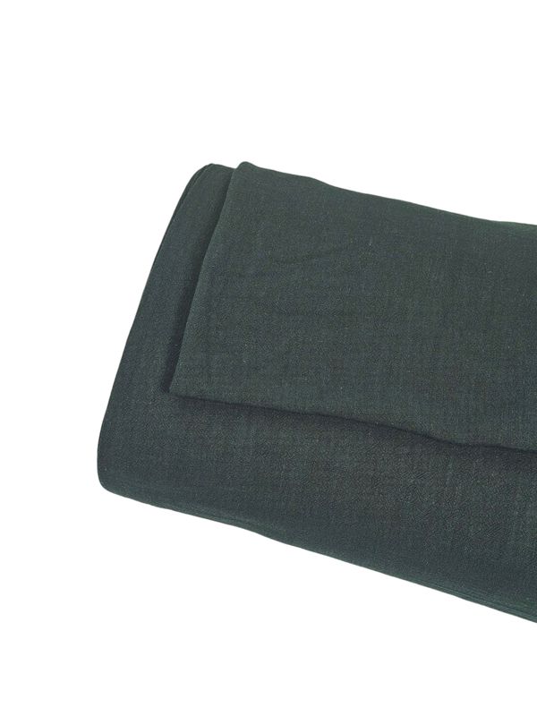 Heavy Linen Solid Pine Grove