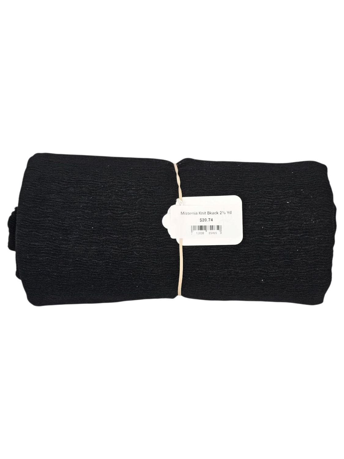 Missonia Knit Bkack 2⅓ Yd