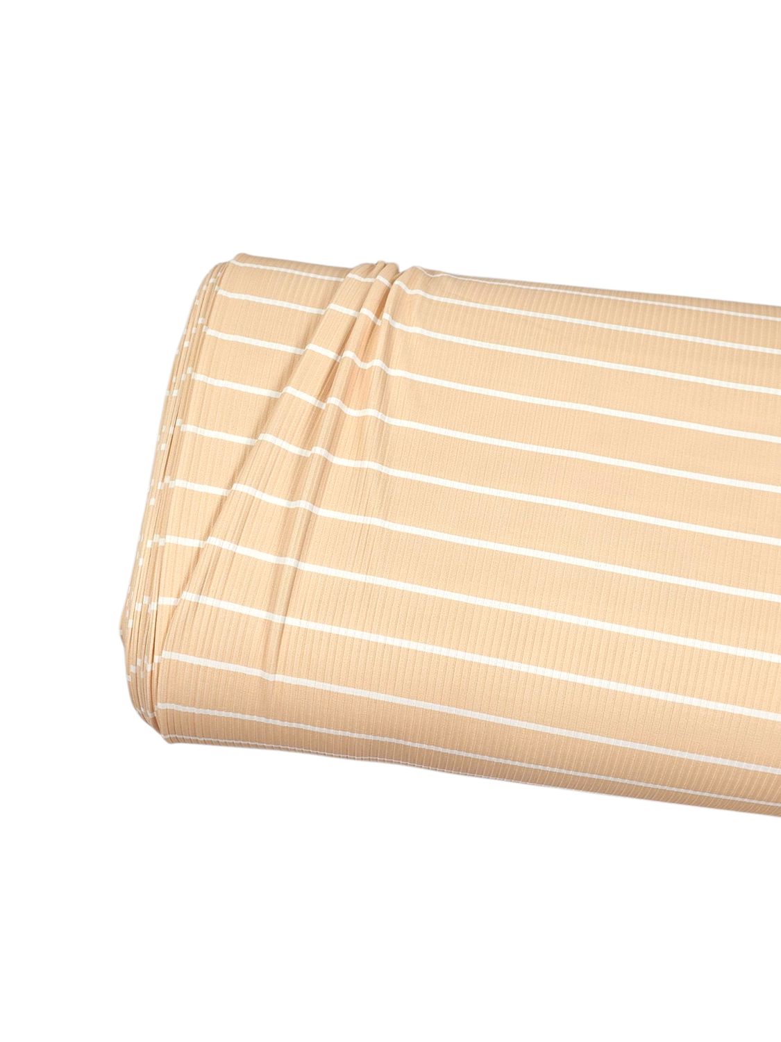 *Unique Design* willow Ribbed Knit Simple Stripe Yellow