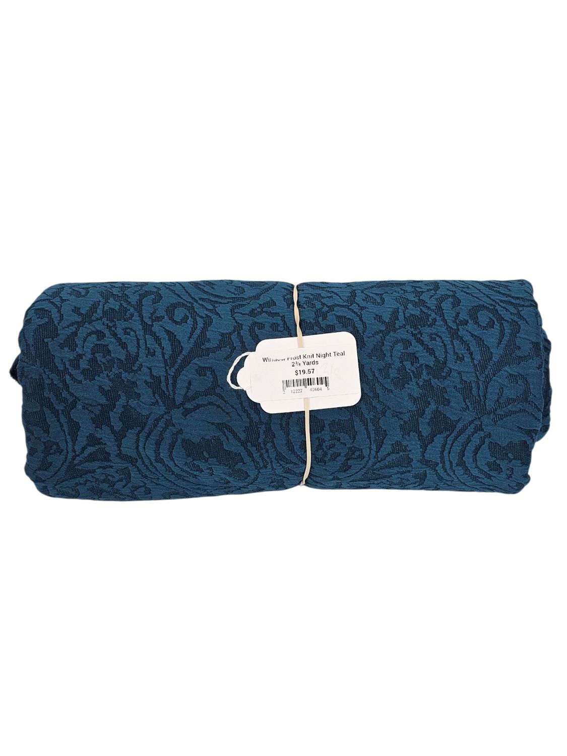 Window Frost Knit Night Teal 2⅜ Yards