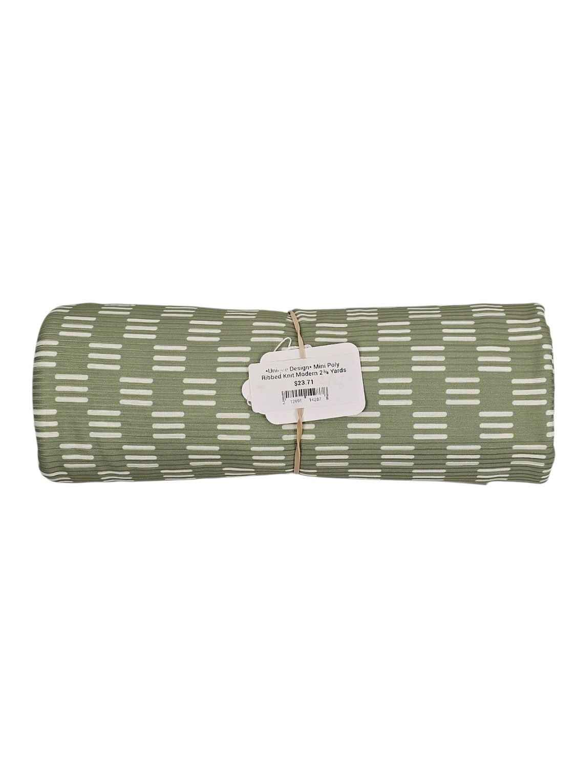 *Unique Design* Mini Poly Ribbed Knit Modern 2⅜ Yards