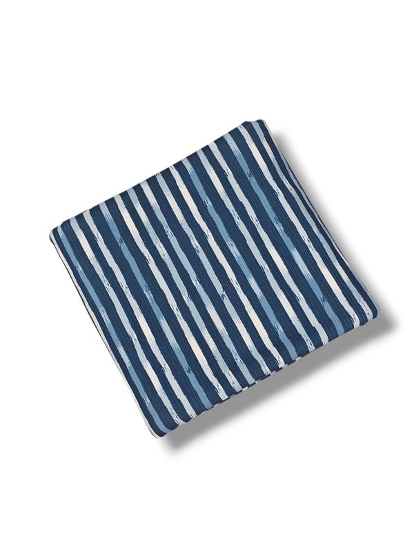 *Unique Design* Willow Ribbed Knit Coastal Stripe Navy