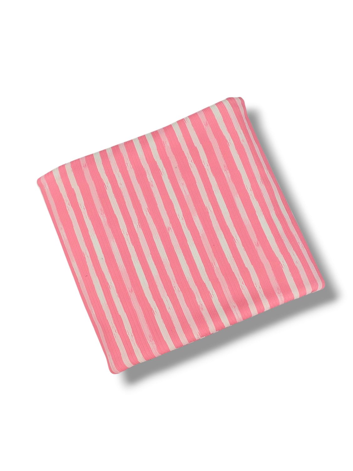 *Unique Design* Willow Ribbed Knit Coastal Stripe Bubblegum