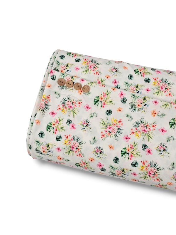 *Unique Design* Cloud Poly Palm Party White