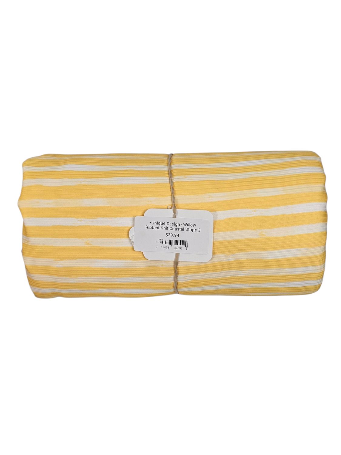 *Unique Design* Willow Ribbed Knit Coastal Stripe 3 Yd